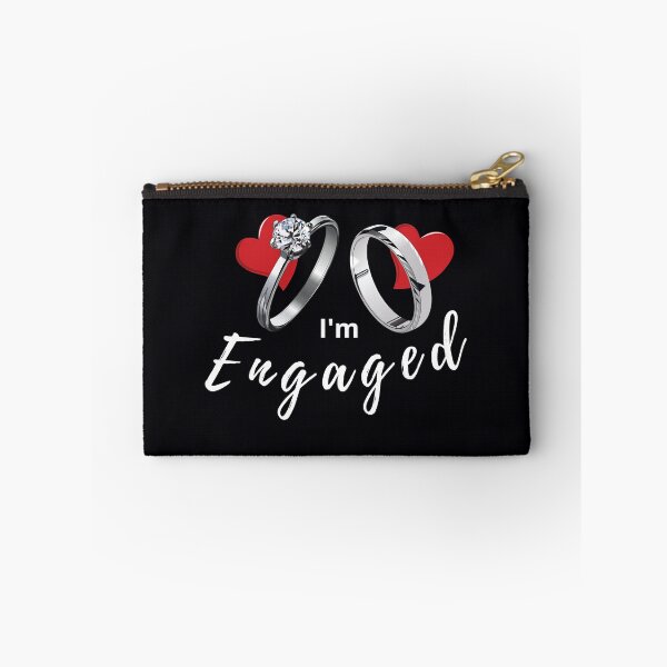 Item preview, "I'm Engaged." I'm a woman who is so in love with my man. We're going to have a wonderful life together. designed and sold by JoelsCorner.