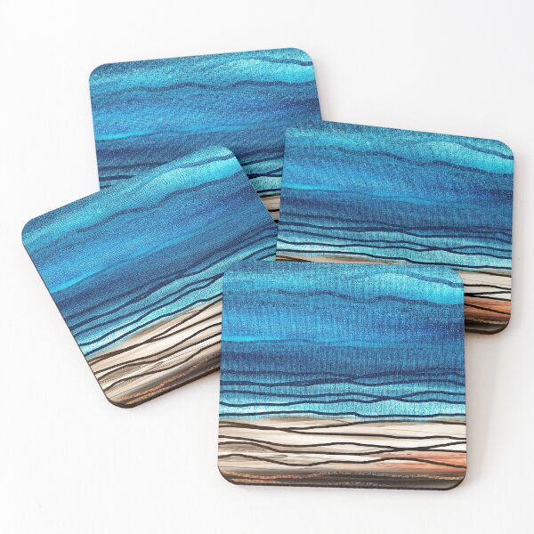 Item preview, Beach Sand Sea Shore Ocean Coastal Art IV designed and sold by Irina Sztukowski.