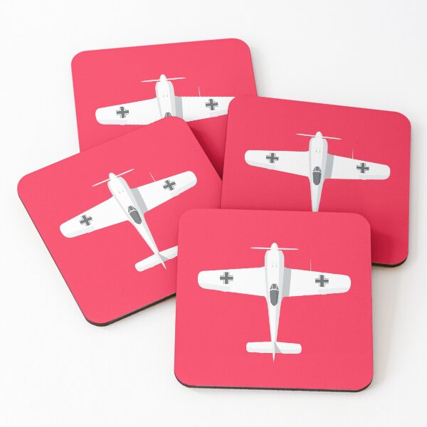 Item preview, Fw-190 German WWII Fighter Aircraft - Crimson designed and sold by VoodooCircus.