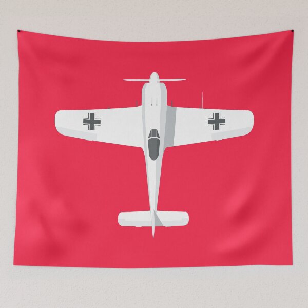 Item preview, Fw-190 German WWII Fighter Aircraft - Crimson designed and sold by VoodooCircus.