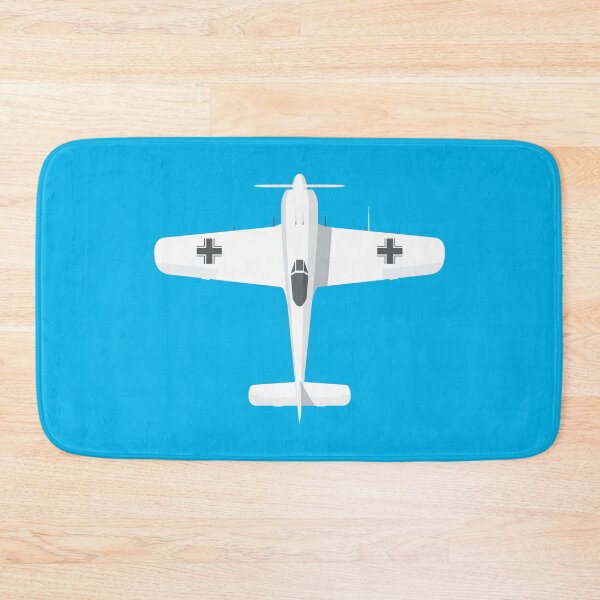 Item preview, Fw-190 German WWII Fighter Aircraft - Cyan designed and sold by VoodooCircus.