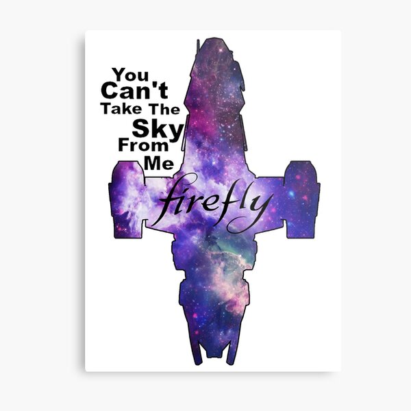 Item preview, Serenity Firefly Galaxy and Quote designed and sold by LiviByTheBook.