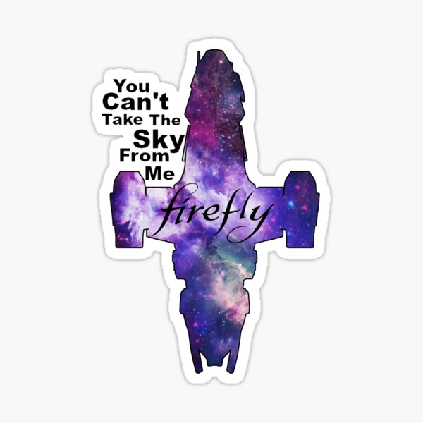 Item preview, Serenity Firefly Galaxy and Quote designed and sold by LiviByTheBook.