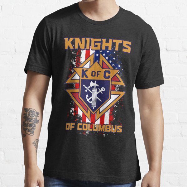 Knights Of Columbus T Shirts Redbubble   Ssrco,slim Fit T Shirt,mens,101010 01c5ca27c6,front,square Product,600x600 