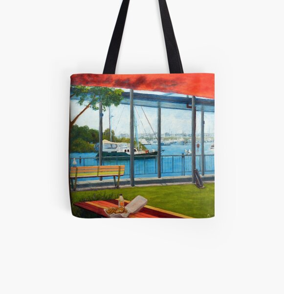Australian Scene - Life, work, play, relax All Over Print Tote Bag