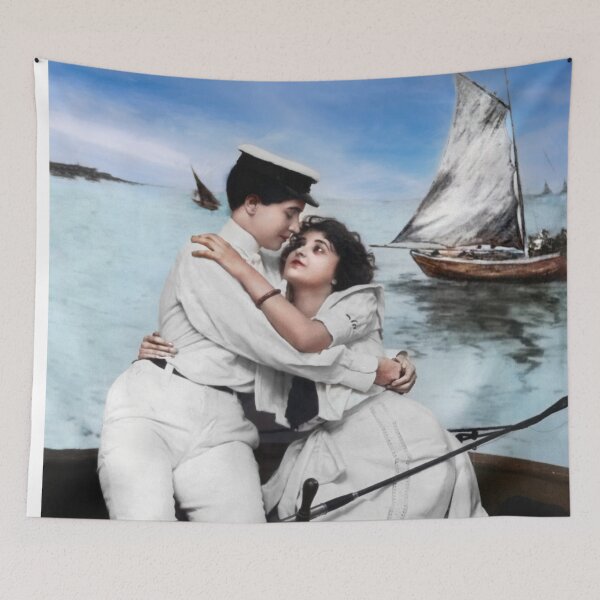 Item preview, Couple on a sailboat 2 designed and sold by billduncan.