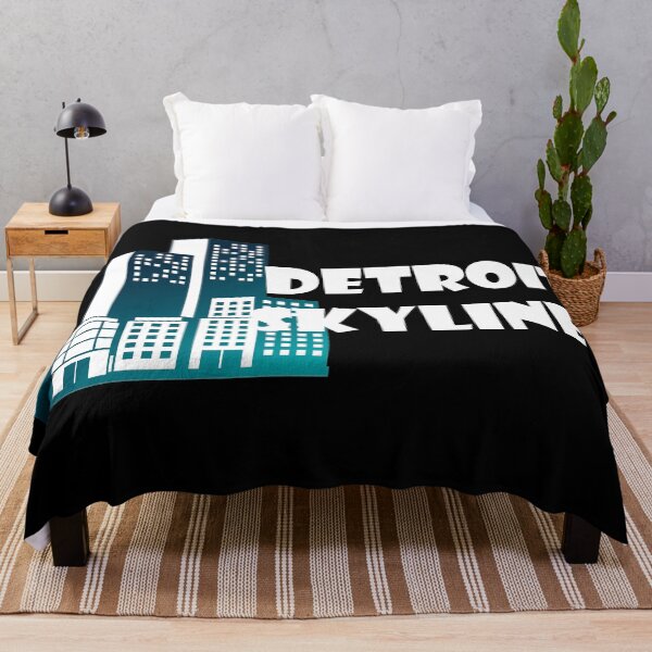 Item preview, Detroit city skyscraper skylines designed and sold by CompanyGRH.
