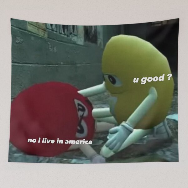 Item preview, Living in America designed and sold by shitpostanon.