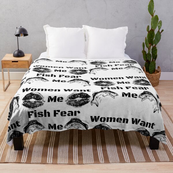 Item preview, Women Want Me Fish Fear Me designed and sold by WorldPrintTees.