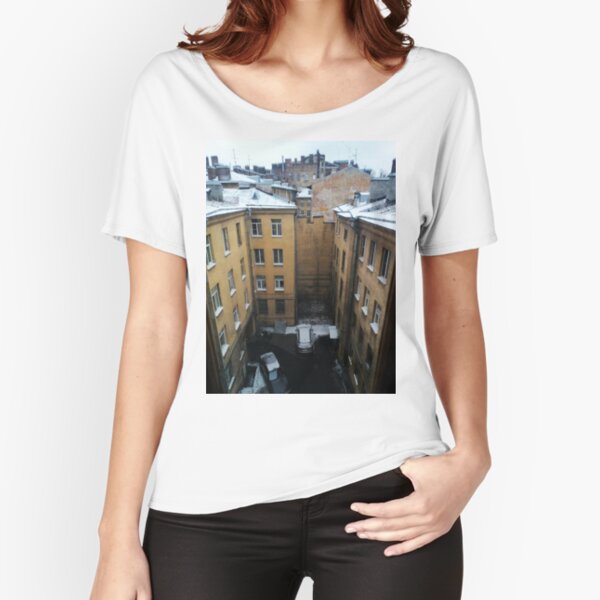Живопись города. City painting.  Relaxed Fit T-Shirt