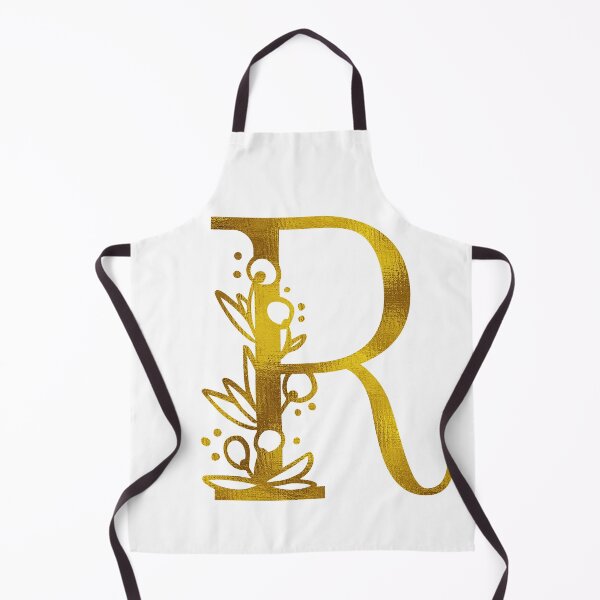 Item preview, Gold Floral Monogram R designed and sold by Amy Olsen.
