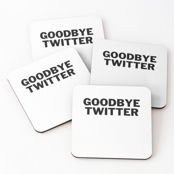 Item preview, Goodbye Twitter designed and sold by stelsanc.