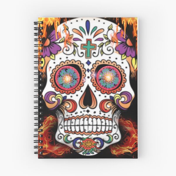 Item preview,  Fire skull designed and sold by Wolverin6430.
