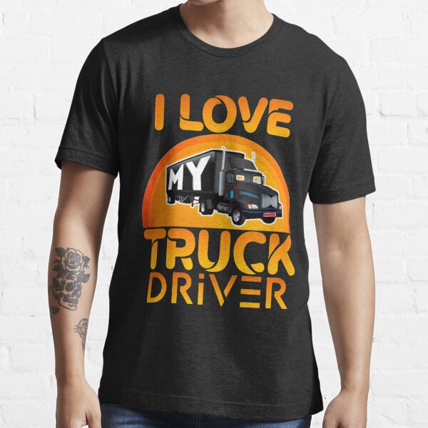 Summer Men's T-shirt Trucker Truck Driver Birthday Present 3D