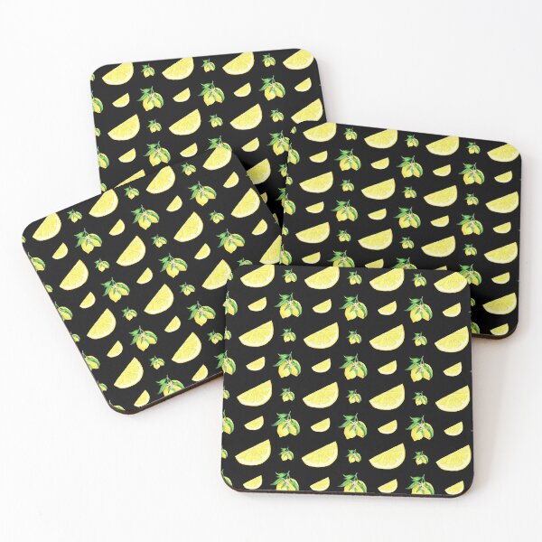 Item preview, Watercolor Lemon Lemons Pattern Yellow designed and sold by TheButtonCrew.