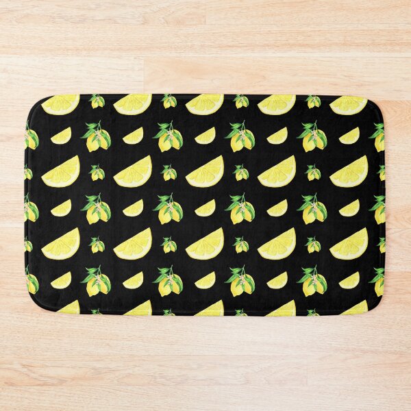 Item preview, Watercolor Lemon Lemons Pattern Yellow designed and sold by TheButtonCrew.