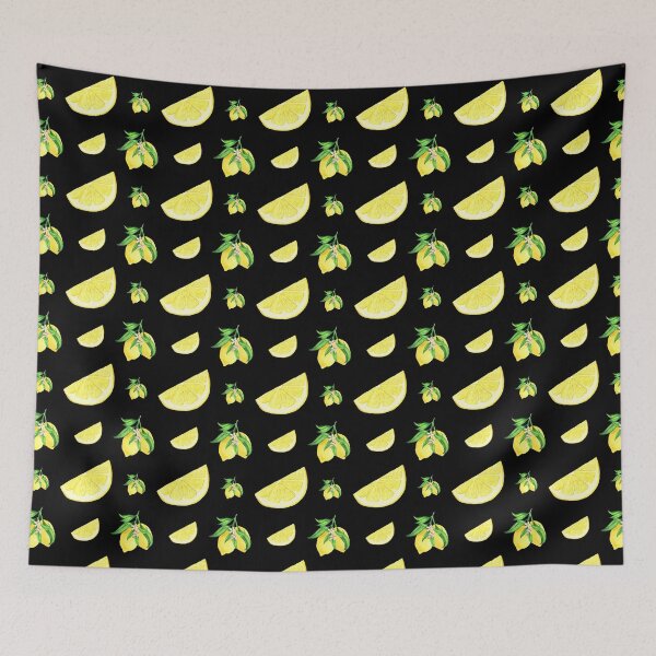 Item preview, Watercolor Lemon Lemons Pattern Yellow designed and sold by TheButtonCrew.