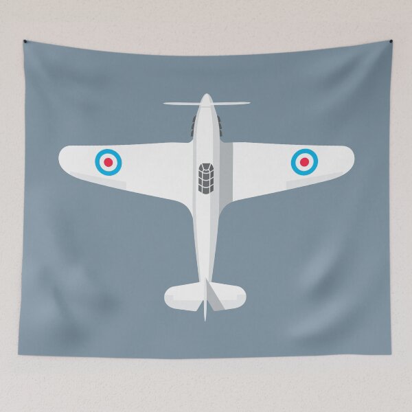 Artikelvorschau, Hurricane WWII Fighter Aircraft - Slate entworfen und verkauft von VoodooCircus.