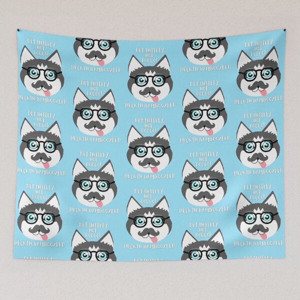 Item preview, Siberian Husky, Husky Dad, Husky Lover, Husky Mom, Funny Husky, Dog Joke, Dogface designed and sold by Midsummer1942.