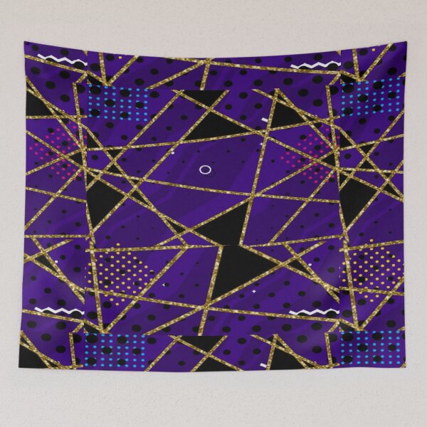 Item preview, Purple Gold Pattern  designed and sold by R-FitDesign.