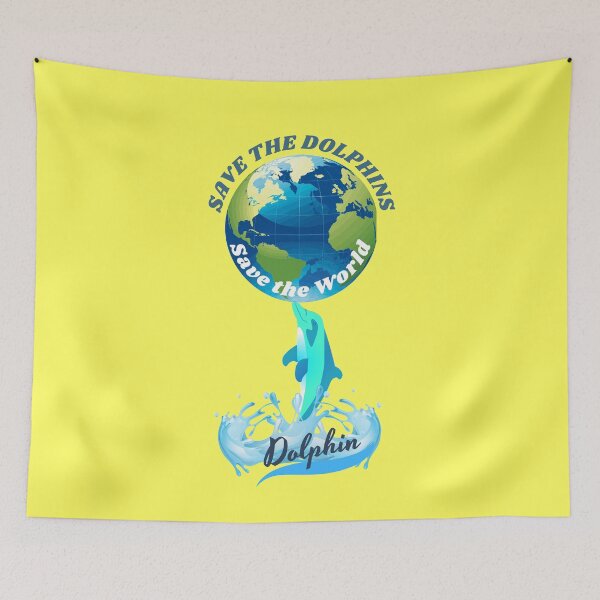 Item preview, Save The Dolphins, Save The World designed and sold by Evanbabu.