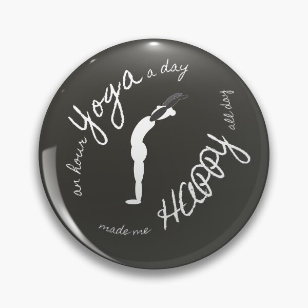 Item preview, an hour yoga a day make me happy  all day designed and sold by koonam.