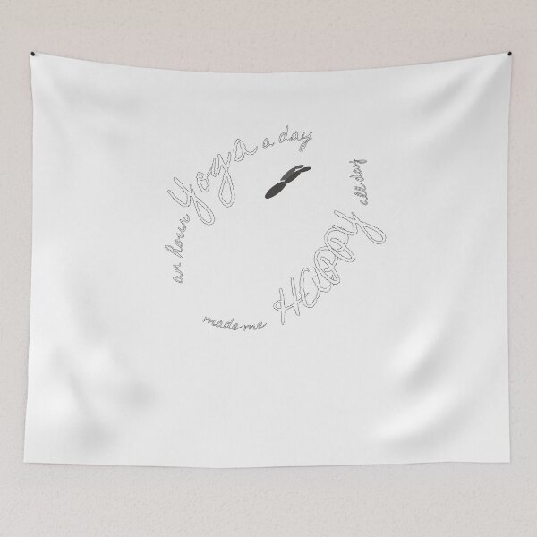 Item preview, an hour yoga a day make me happy  all day designed and sold by koonam.