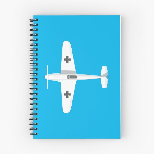 Item preview, Bf-109 German WWII Fighter Aircraft - Cyan Landscape designed and sold by VoodooCircus.