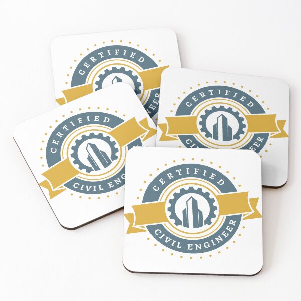Item preview, Certified Civil Engineer Badge! designed and sold by SayWhatDesigns.