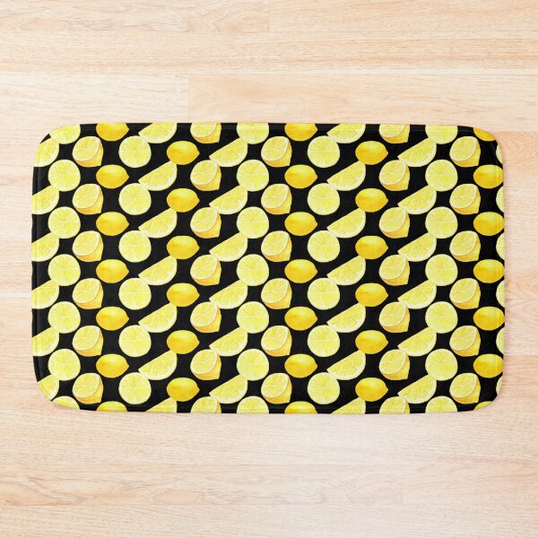 Item preview, Watercolor Lemons Pattern Yellow Fruit Pattern designed and sold by TheButtonCrew.