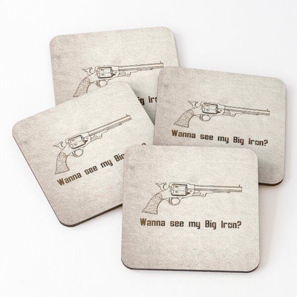 Item preview, Wanna See My Big Iron (alternate framing) designed and sold by creativechimera.