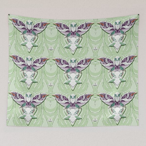 Item preview, Cute alien birds - on light green designed and sold by Anne Huth.