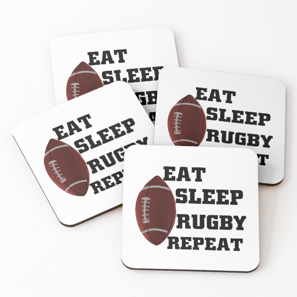 Item preview, Eat sleep rugby repeat 8 designed and sold by Ripoubsb.