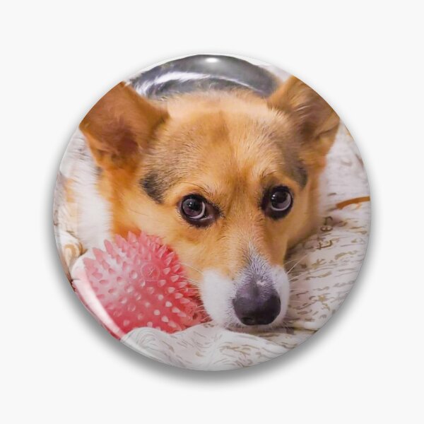 Item preview, Corgi with ball designed and sold by Nartist.