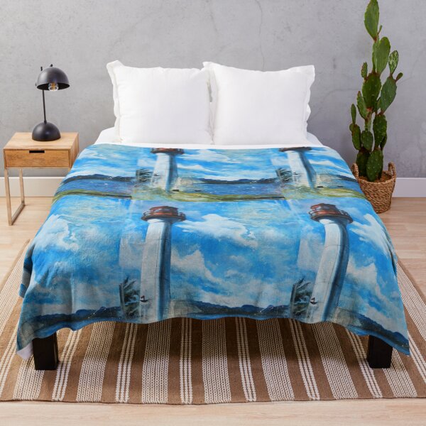 Item preview, Mayne Island Cloud & Lighthouse (day) designed and sold by drewpicturez.