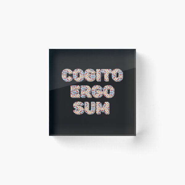 Item preview, Cogito ergo sum colorful art , i think therefore I am designed and sold by Pasan-hpmm.