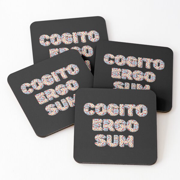 Item preview, Cogito ergo sum colorful art , i think therefore I am designed and sold by Pasan-hpmm.
