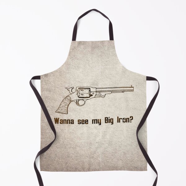 Item preview, Wanna See My Big Iron (alternate framing) designed and sold by creativechimera.