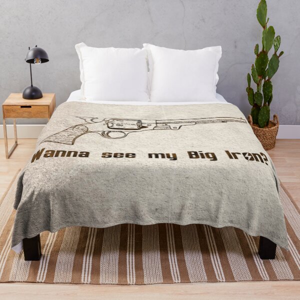 Item preview, Wanna See My Big Iron (alternate framing) designed and sold by creativechimera.
