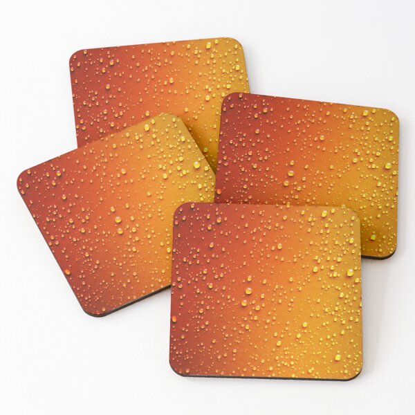 Item preview, Red and Yellow With Water Droplets designed and sold by liftdesign.