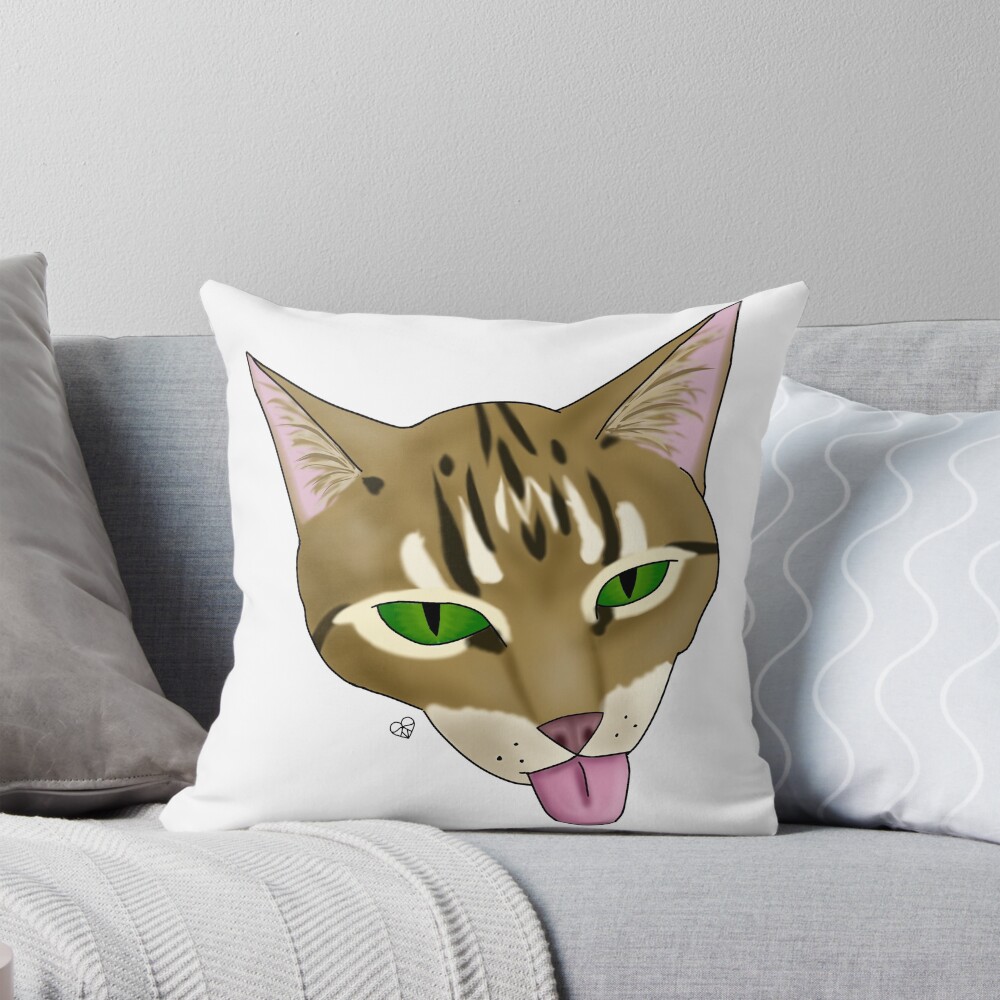 Item preview, Throw Pillow designed and sold by RayRayViolet.