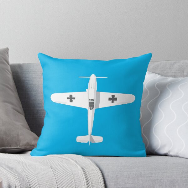 Item preview, Bf-109 German WWII Fighter Aircraft - Cyan designed and sold by VoodooCircus.