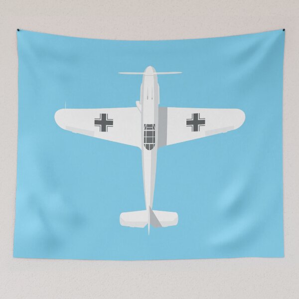 Item preview, Bf-109 German WWII Fighter Aircraft - Sky designed and sold by VoodooCircus.