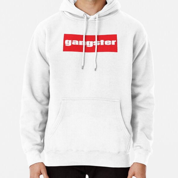 Marilyn Tattoos Gangster Gangsta Hard Swag 2-tone Hoodie Pullover 