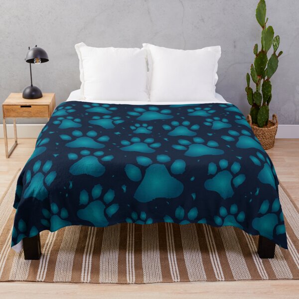 Item preview, Paw Prints - Blue designed and sold by K8sDesigns.