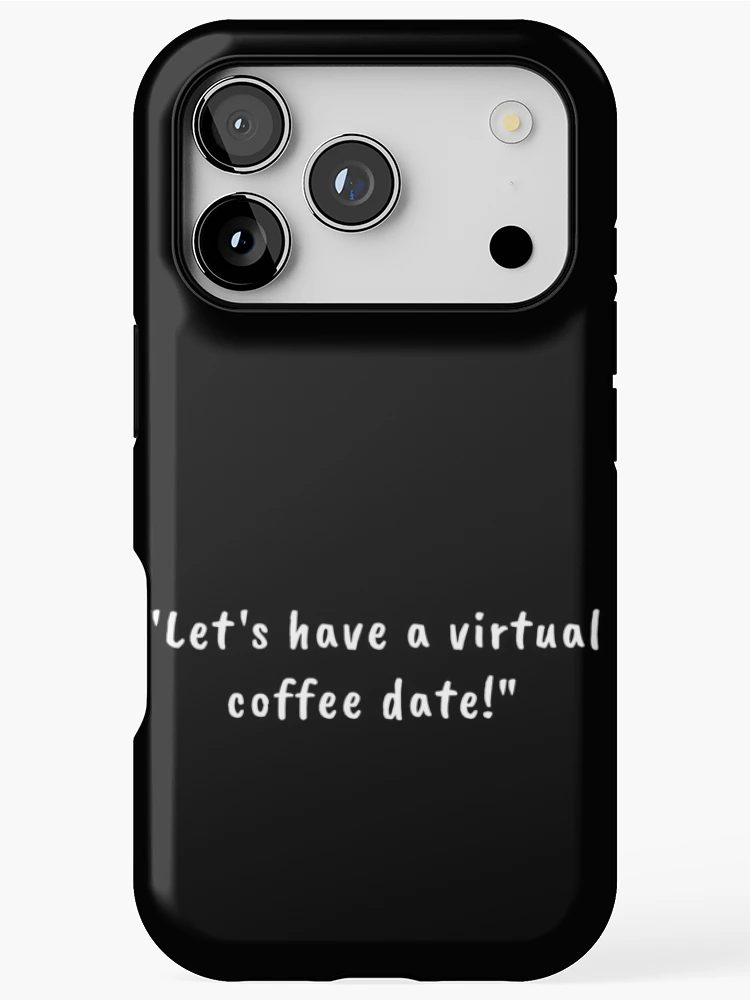 Thumbnail 1 of 4, iPhone Case, Virtual Coffee Date designed and sold by Ravish.