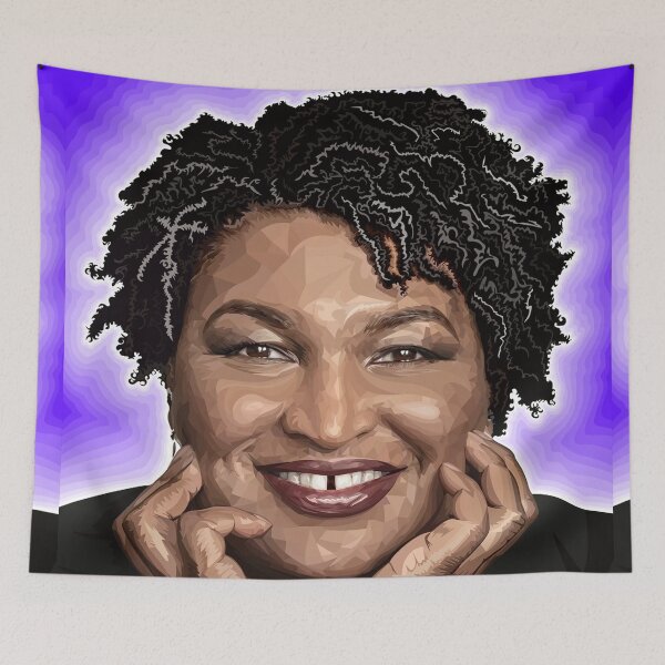 Item preview, Stacey Abrams Smile - The 83rd Governor Of Georgia designed and sold by HINDAM4U.