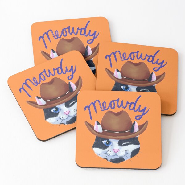 Item preview, Meowdy! designed and sold by bonfirefighter.