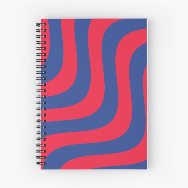Item preview, Blue and Red Wavy Stripes designed and sold by kartplus.