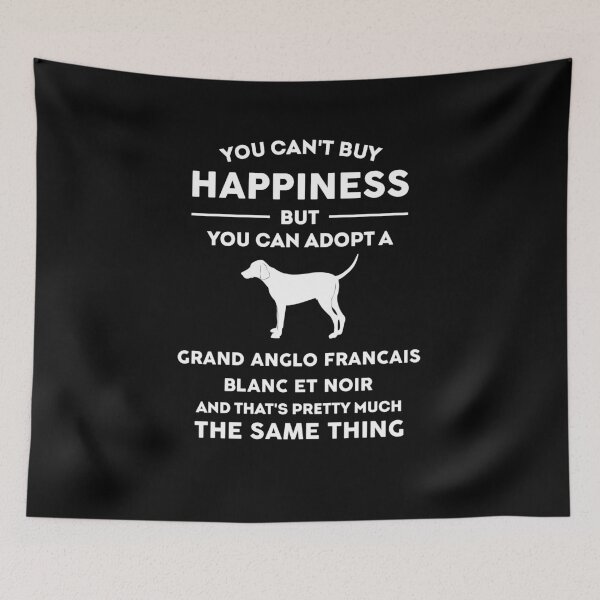 Item preview, Francais Blanc Et Noir Pet Dog Gift designed and sold by Prozano.